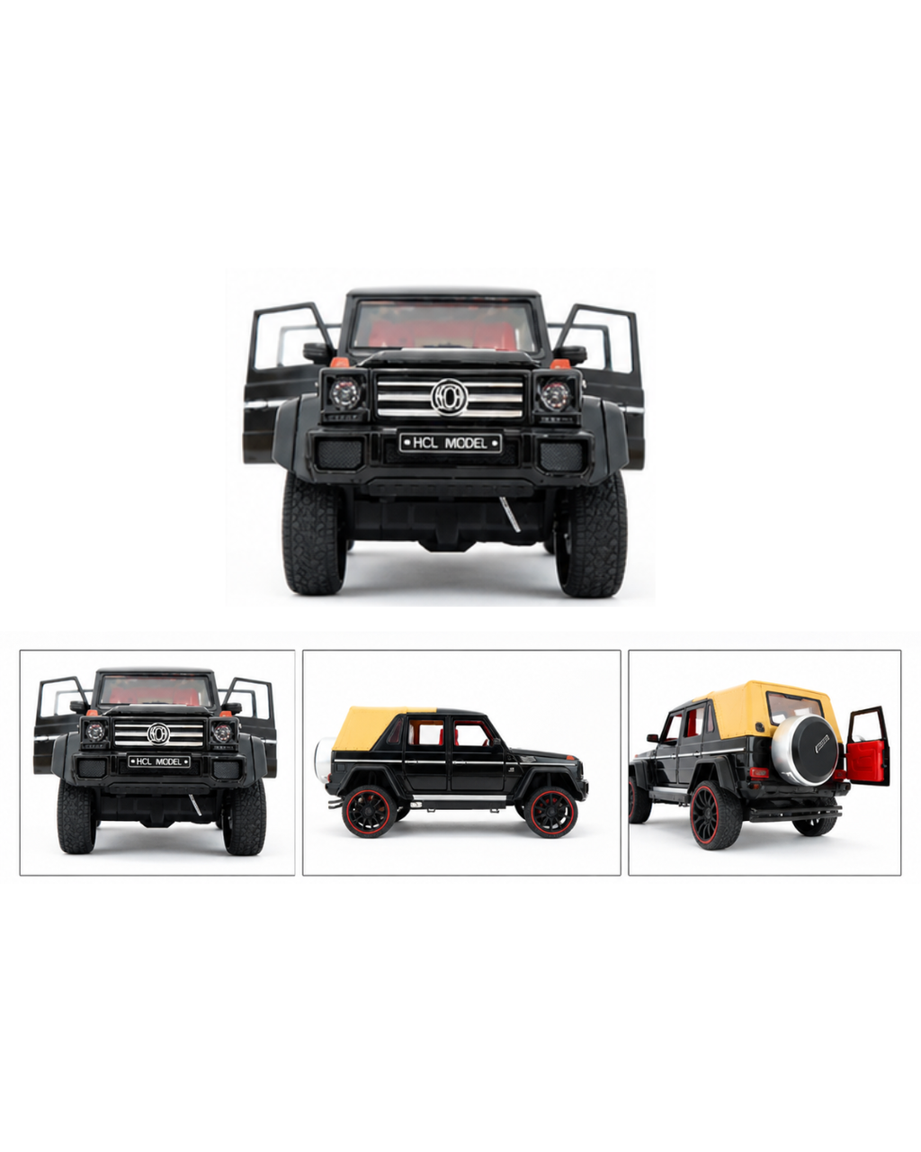 Premium Off-Road SUV Die-Cast Model (G-Class Style)