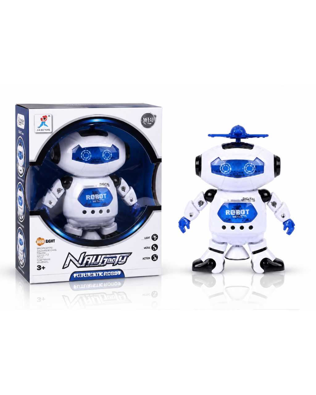 Smart Dancing Robot Toy with Lights & Music