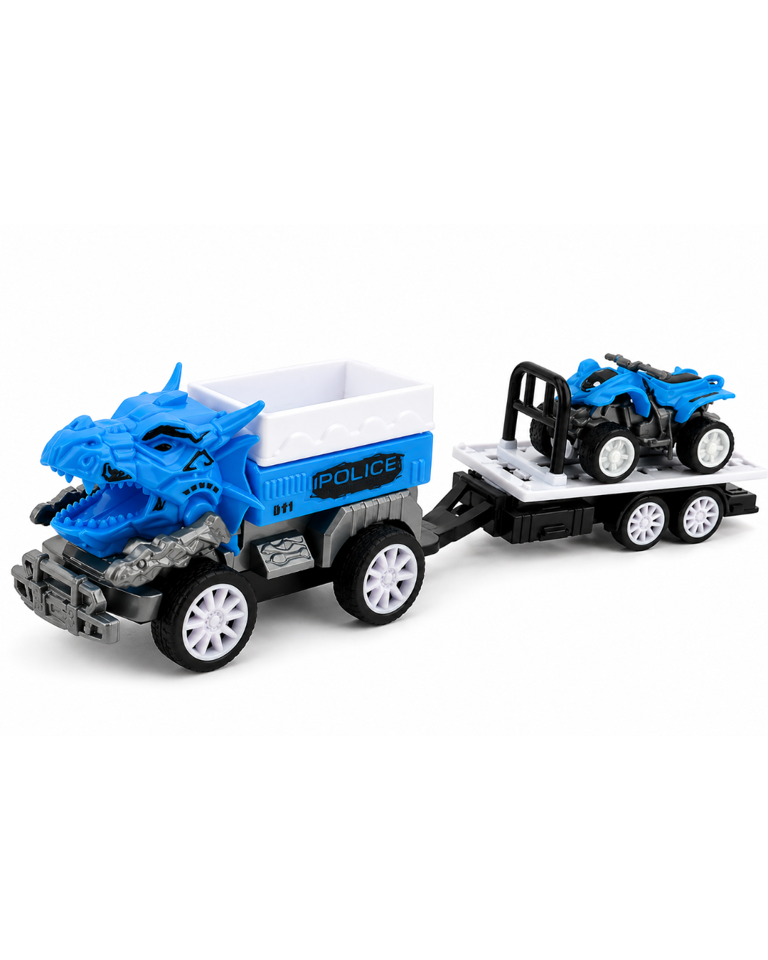 Dinosaur Truck Toy Set with Mini Vehicles