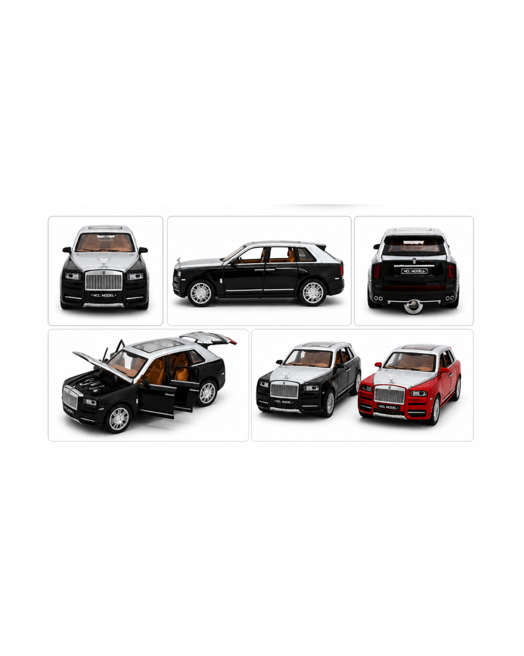 Luxury Die-Cast SUV Model Car Toy