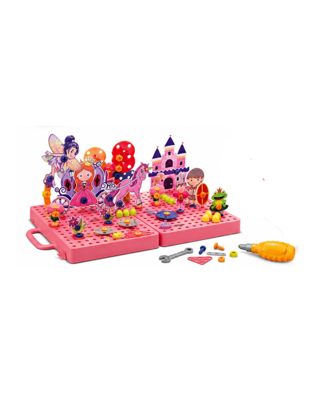 5-in-1 Fun Graffiti Projector Painting Set – Princess World Creative Learning Toy