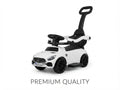3-in-1 Kids Mercedes-Style Ride-On Push Car – Toddler Stroller with Parent Push Handle, Safety Guardrails & Footrests