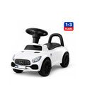 Kids Ride-On Push Car with Steering Wheel & Back Support