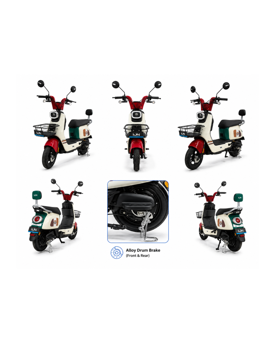 500W Electric Scooter with Smart Display & Front Basket