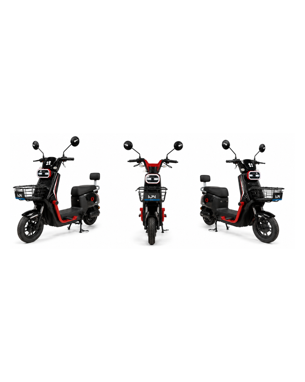 500W Smart Electric Scooter with Front Basket