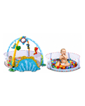3-in-1 Ultimate Baby Play Gym, Mat & Ball Pit