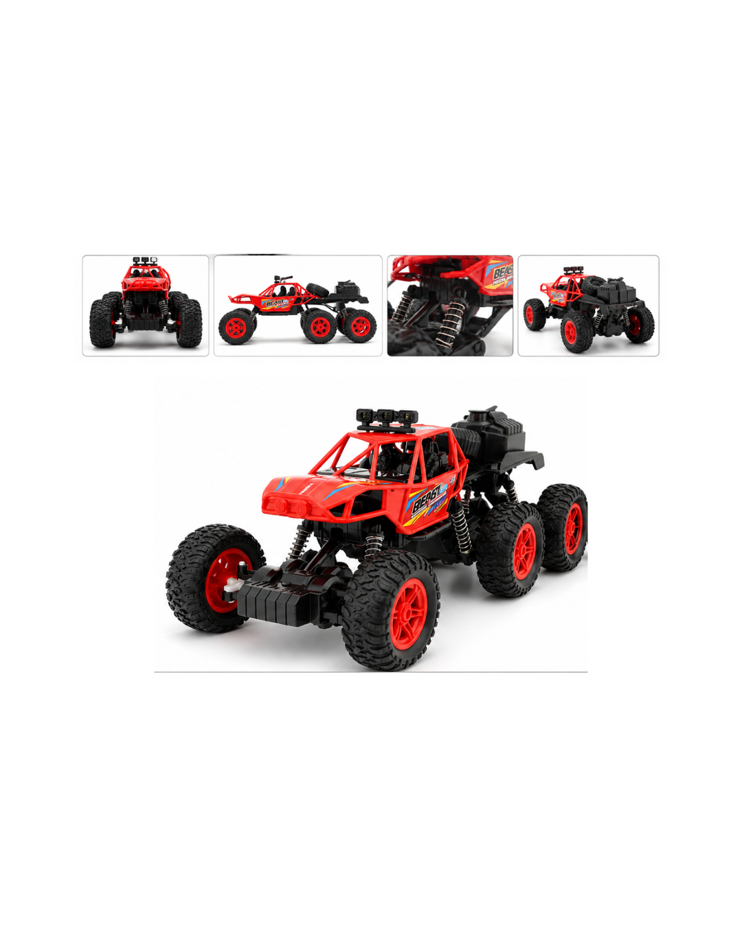 Remote Control Off-Road Monster Truck Toy