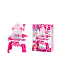 Kids Beauty Play Set Dressing Table with Magic Mirror & Accessories