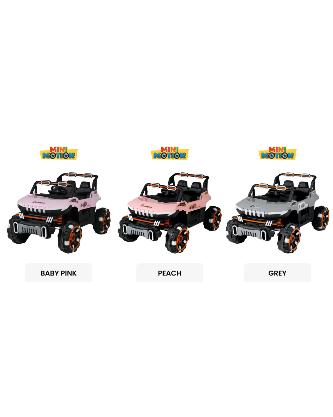 12V Kids Electric Ride-On Off-Road Jeep with Remote Control – 4 Seater