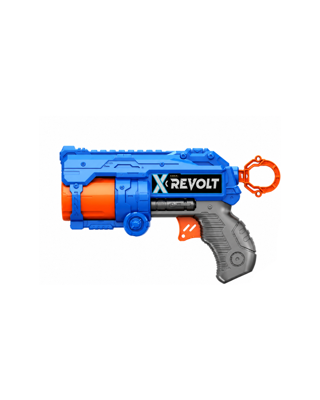 X-Revolt Storm Revolver Soft Bullet Shooter Toy Gun with 8 Foam Darts