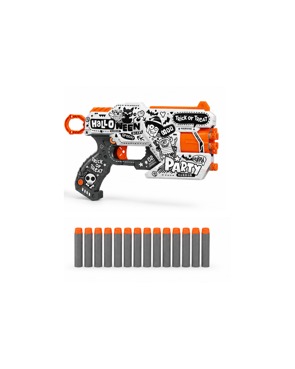 Fast Pioneer Foam Dart Blaster Toy Gun with 12 Soft Foam Darts